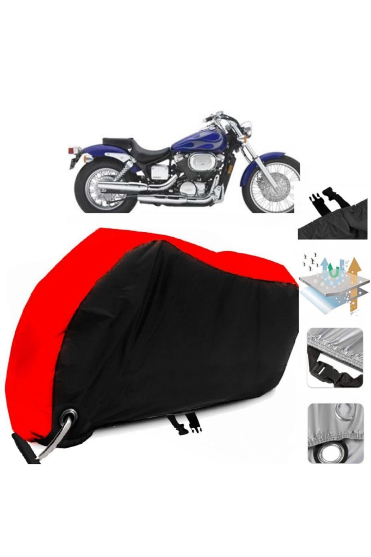Honda shadow motorcycle deals cover