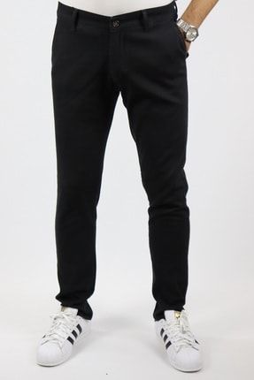 Erkek Siyah Kışlık Kumaş Pantolon 20INP113