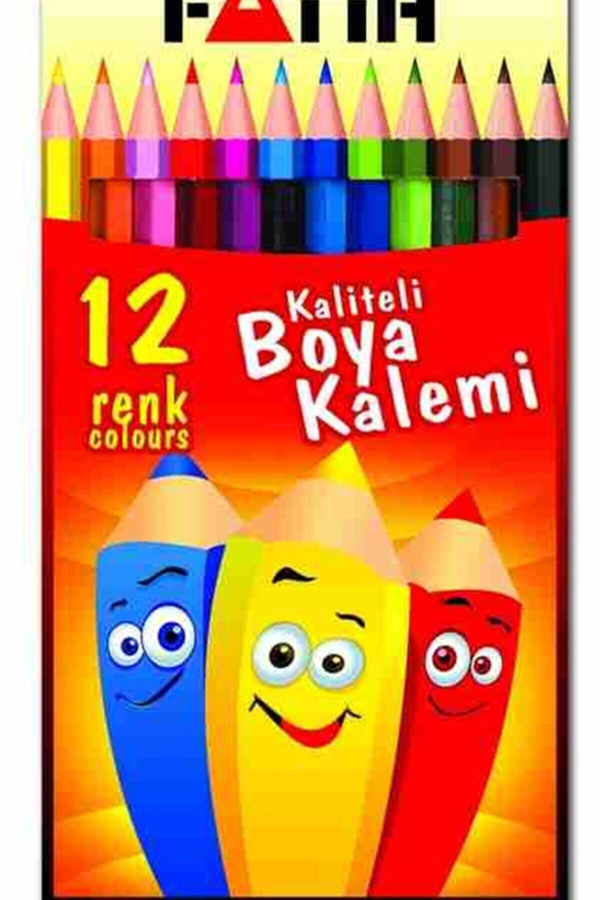 Fatih 12 Renk Tam Boy Kuruboya  33112