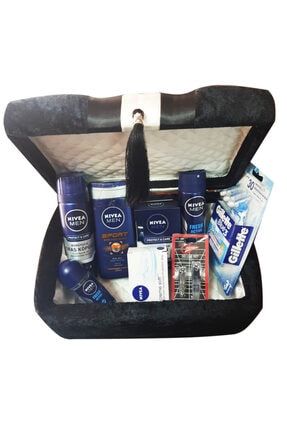 Nivea Deep Dimension Exclusive Erkek Bakim Seti Damat Ceyiz Sandik Seti Trendyol