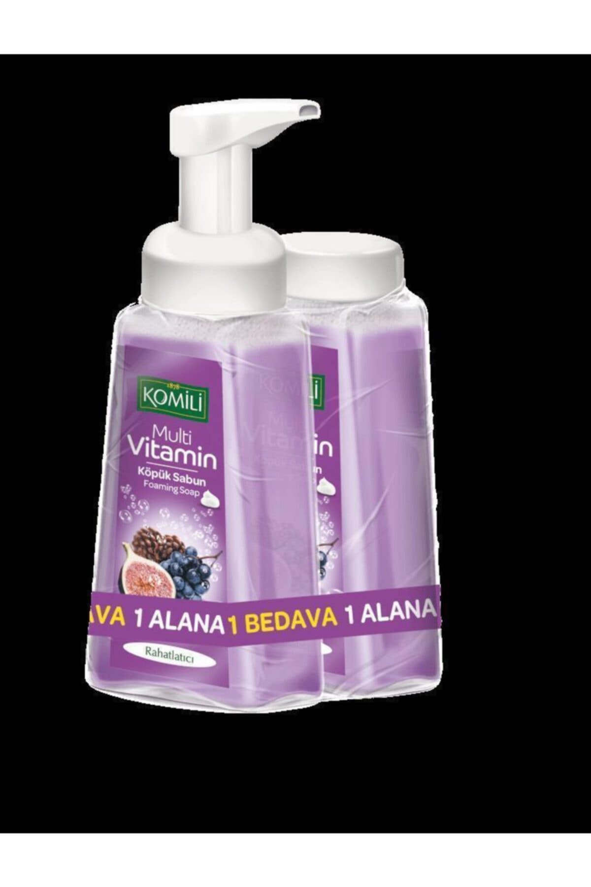 komili multivitamin kopuk sabun rahatlatici 250 ml 1 1 hediyeli fiyati yorumlari trendyol