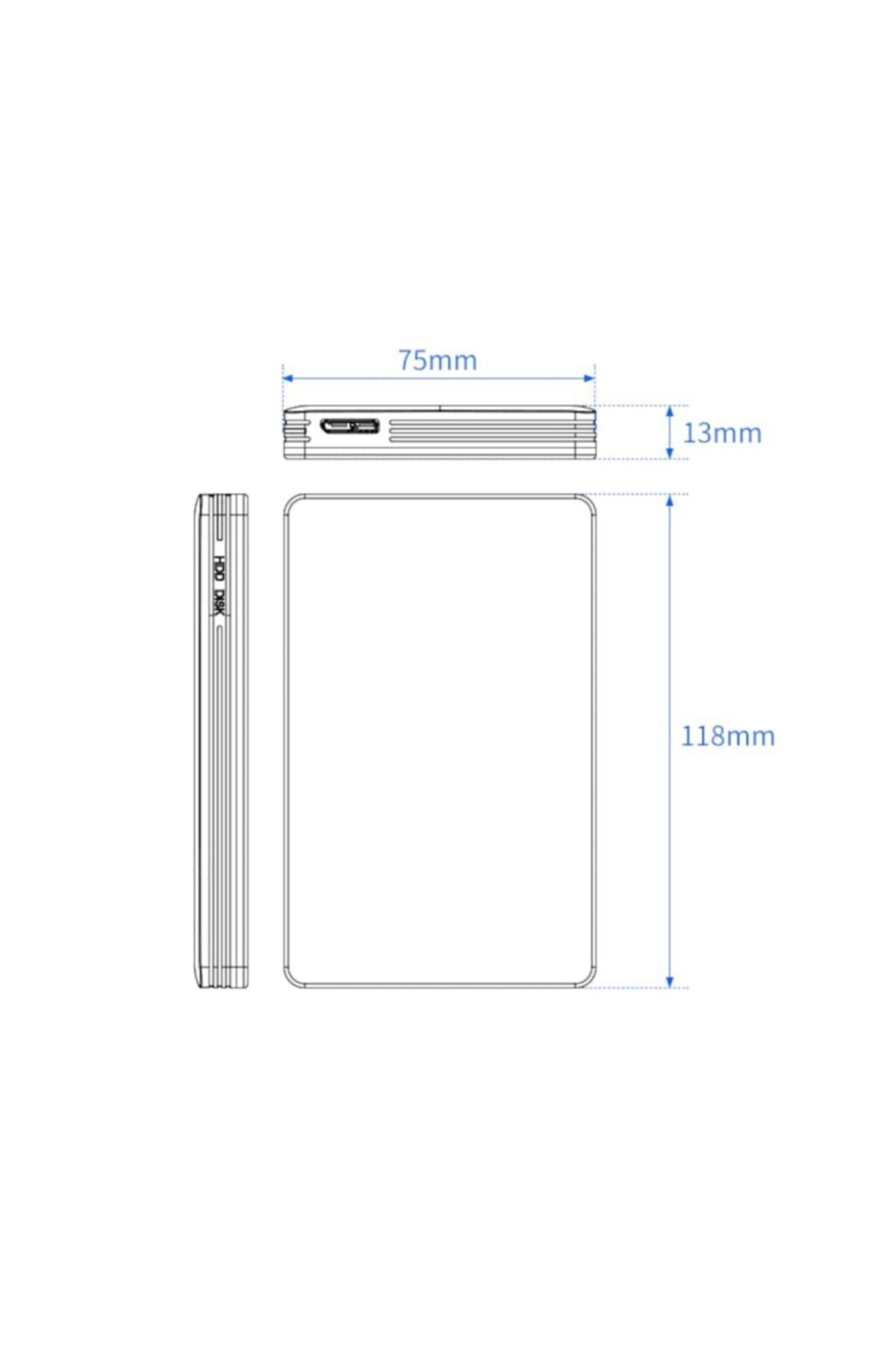 CODEGEN-Codmax 2.5" Usb 3.0 Aluminum Disk Box Cdg-hdc-30ba 5