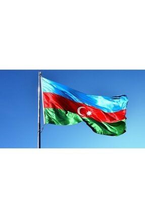 Azerbaycan Bayrağı Raşel Kumaş 100x150 az100150