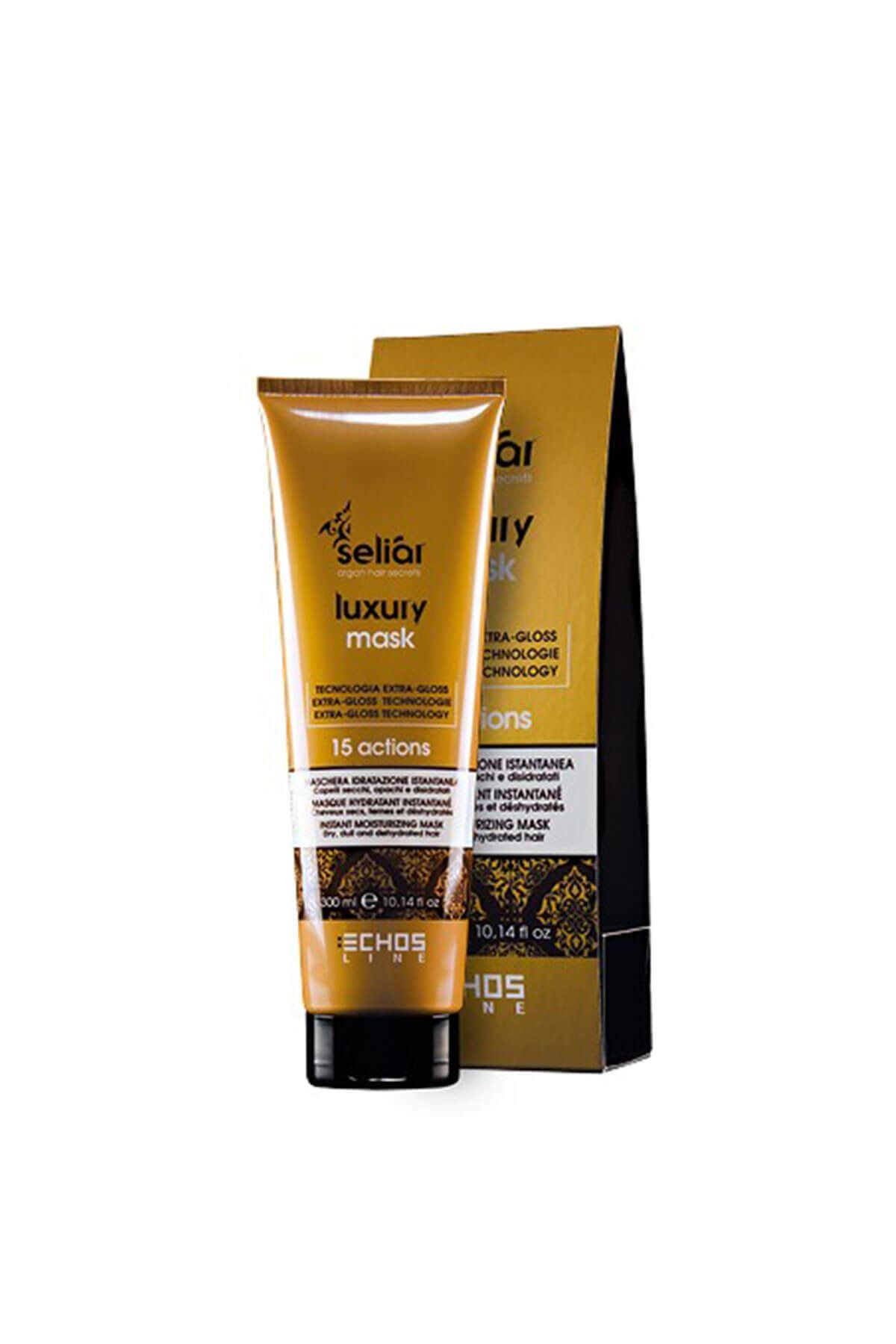 سلیار لاکچری - ماسک لاکچری با اثر مرطوب کنندگی فوری 300 میلی لیتر 8033210295104 Echosline