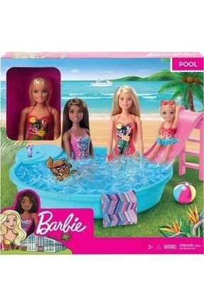 Barbie Ve Eğlenceli Havuzu GLS-896