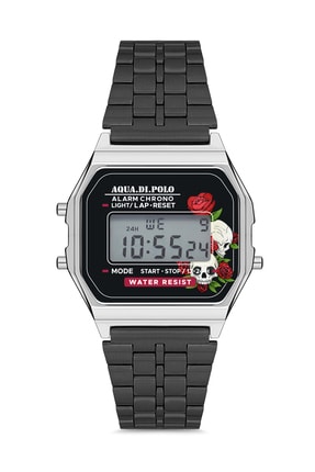 Aqua Di Polo 1987 Aqua Di Polo Ozel Tasarim Cicekli Retro Metal Kadin Kol Saati Apwa033503 Trendyol