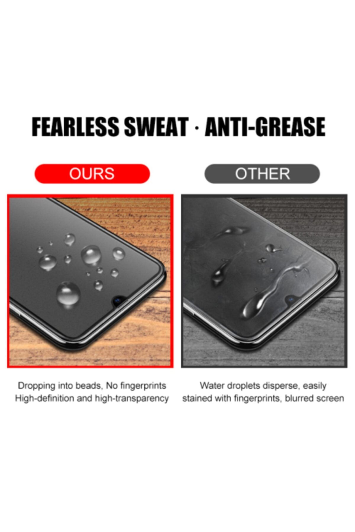 Sunix-Xiaomi Redmi Note 8 Pro 9d Full Covering Matte Screen Protector 7