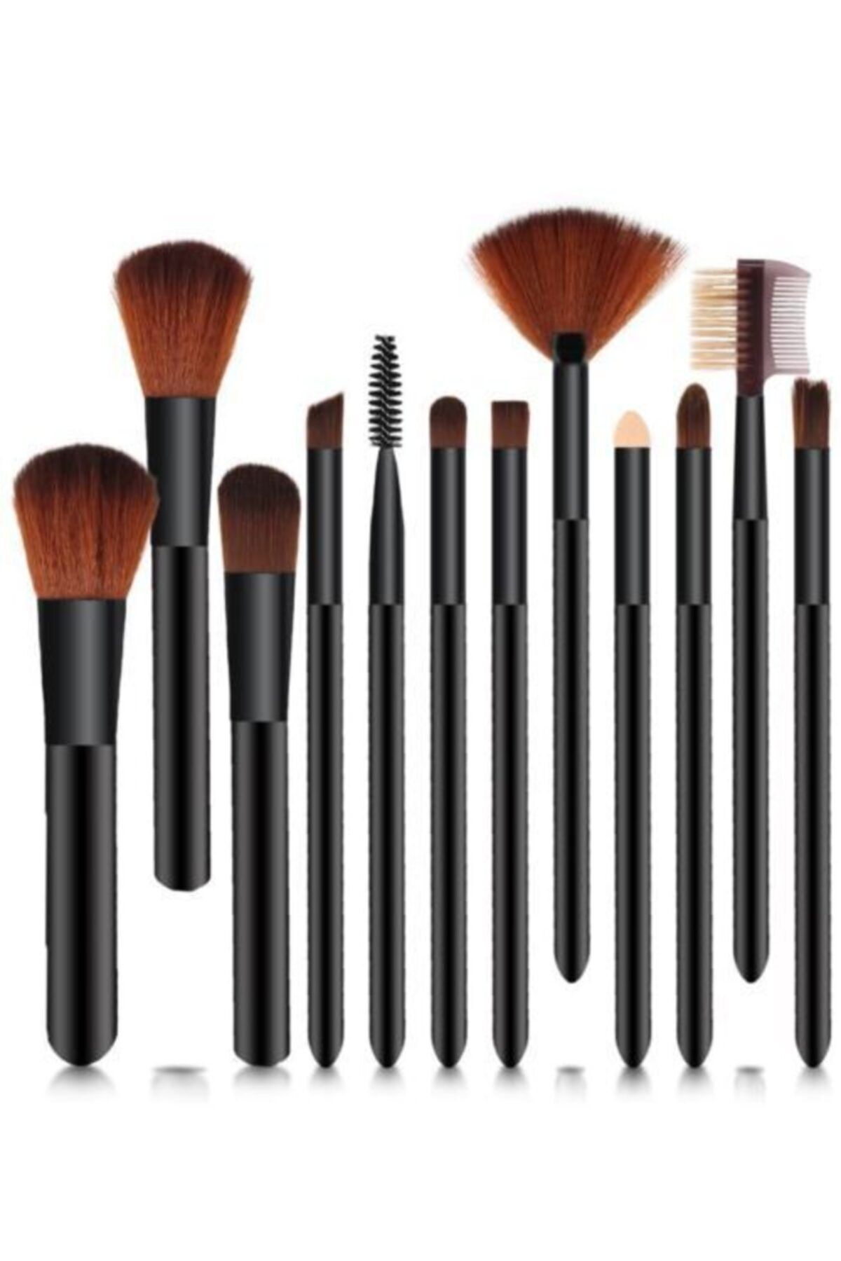 İzla Set De Perii Cilindrice Negre De 12 Pi 23415765775868 - One Size