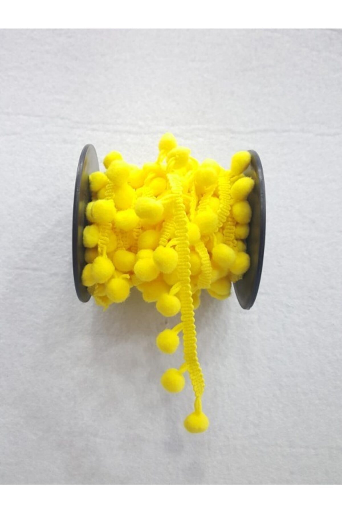 Yellow Pompom Strip / Ball (10 METERS)