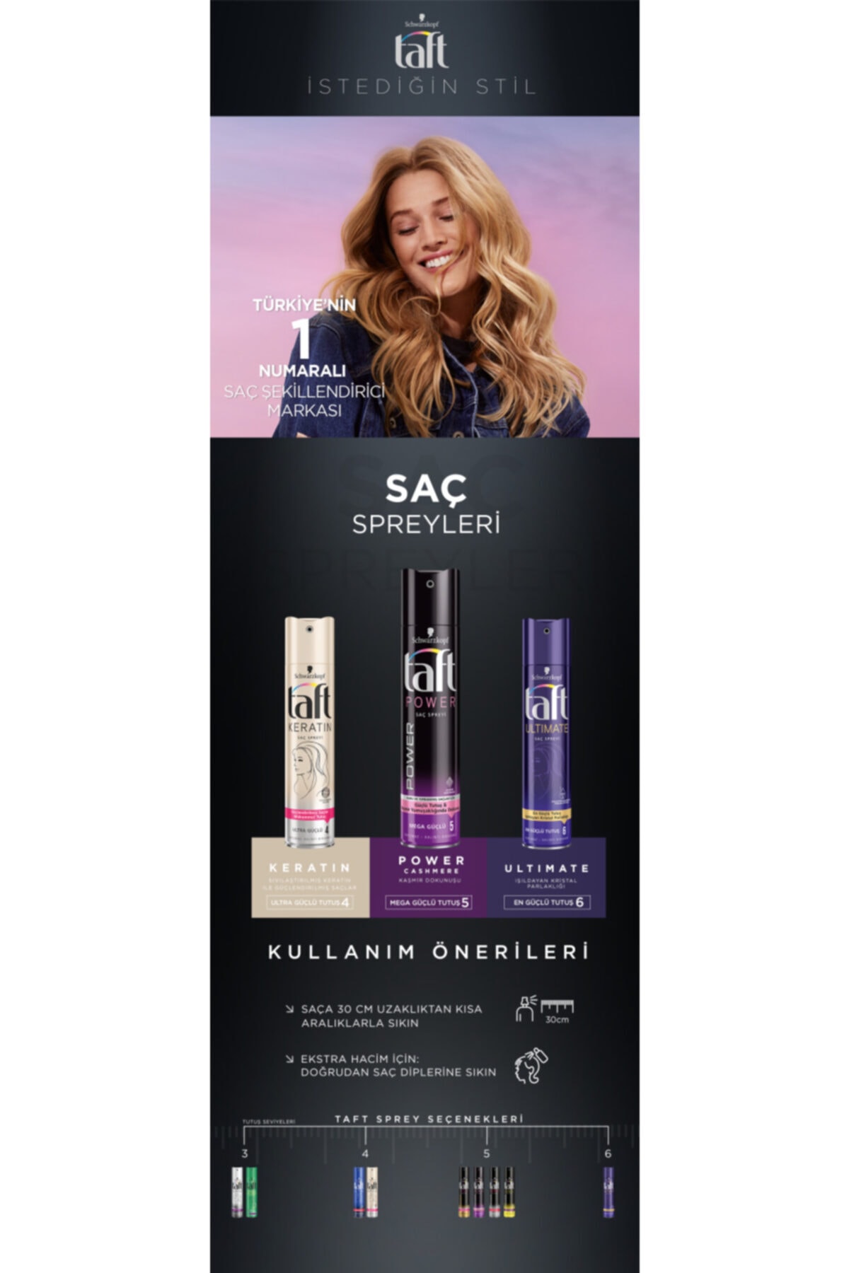 اسپری مو   Taft | ORH012 اورجینال - تصویر 2