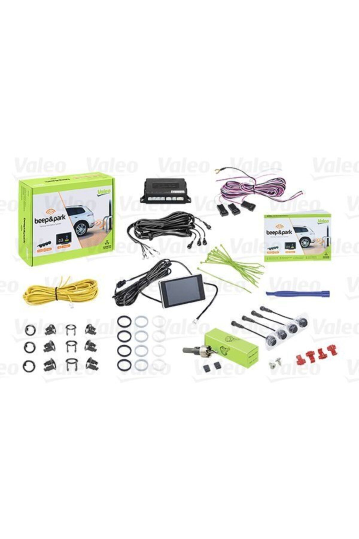 valeo park sensoru kit no 2 arka taraf algilama 4 sensor sesli ikaz kucuk ekran fiyati yorumlari trendyol