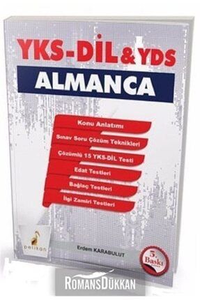 Pelikan Tip Teknik Yayincilik Pelikan Yks Ydt Almanca Tek Kitap Trendyol
