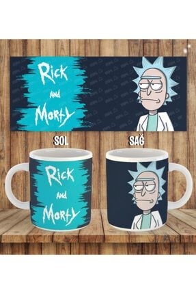 Rick And Morty Rick Özel Tasarım Hediyelik Kupa Bardak Tontilika-Kupa-10
