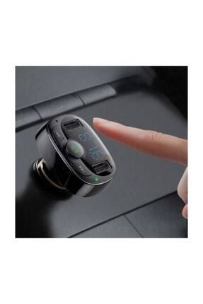 Baseus Orijinal Bluetooth Aktarim Mp3 Arac Kiti 2 Usb Cikisli Arac Sarji Arac Muzik Kiti Ve Sarji Trendyol