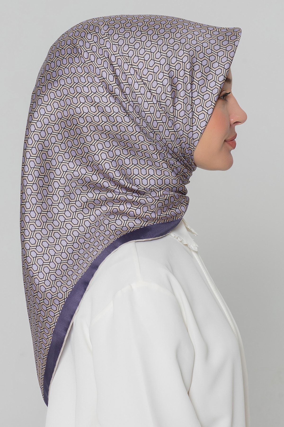 روسری زنانه آرمینه | E20KA8401D05 Armine - Image 3