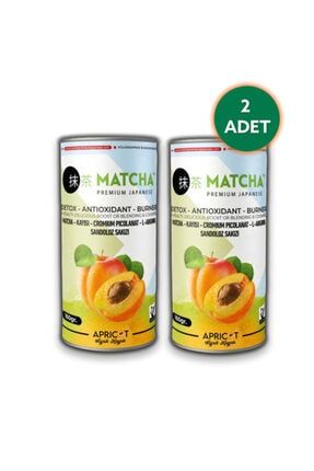 Kayısı Aromalı, Matcha Apricot Form Çayı 20 X 8 gr (detox Burner), 2 Kutu Matcha Apricot Kayısı [2 Kutu]