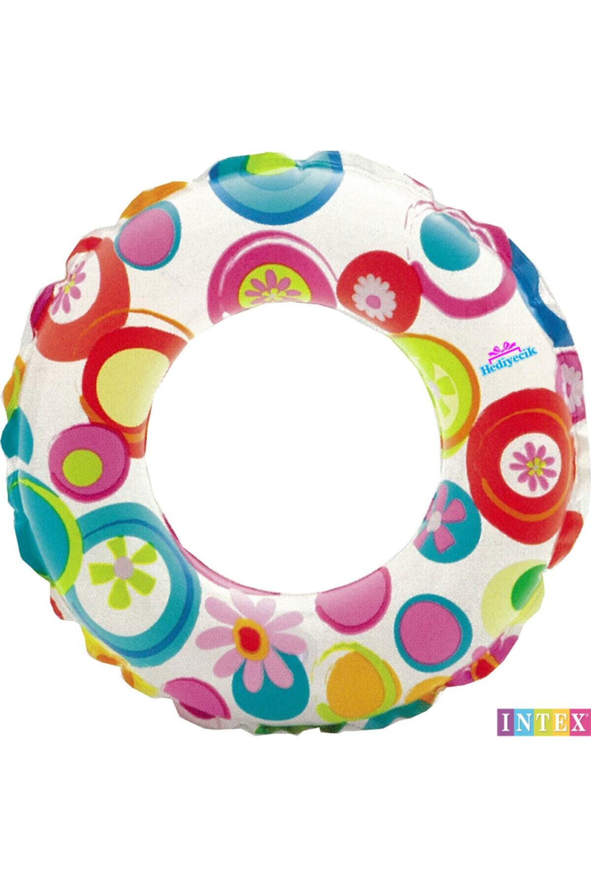Intex Kids Float Desenli Figürlü Çocuk Havuz Ve Deniz Simidi 64 Cm 7
