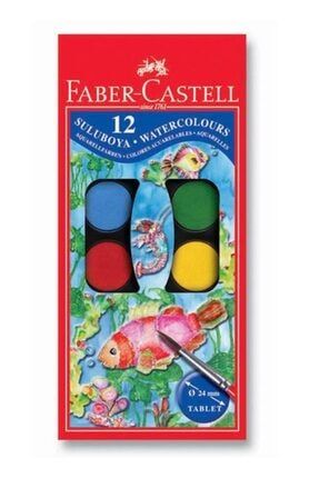 Faber-castell Sulu Boya Küçük Boy 12 Renk 5292125011 1100.00557ery