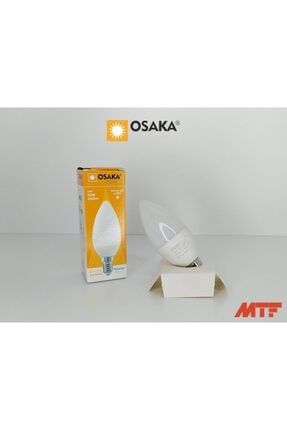 Osaka Lıght E14 6w 6500k Beyaz Işık 540lm Led Mum Ampul LED016
