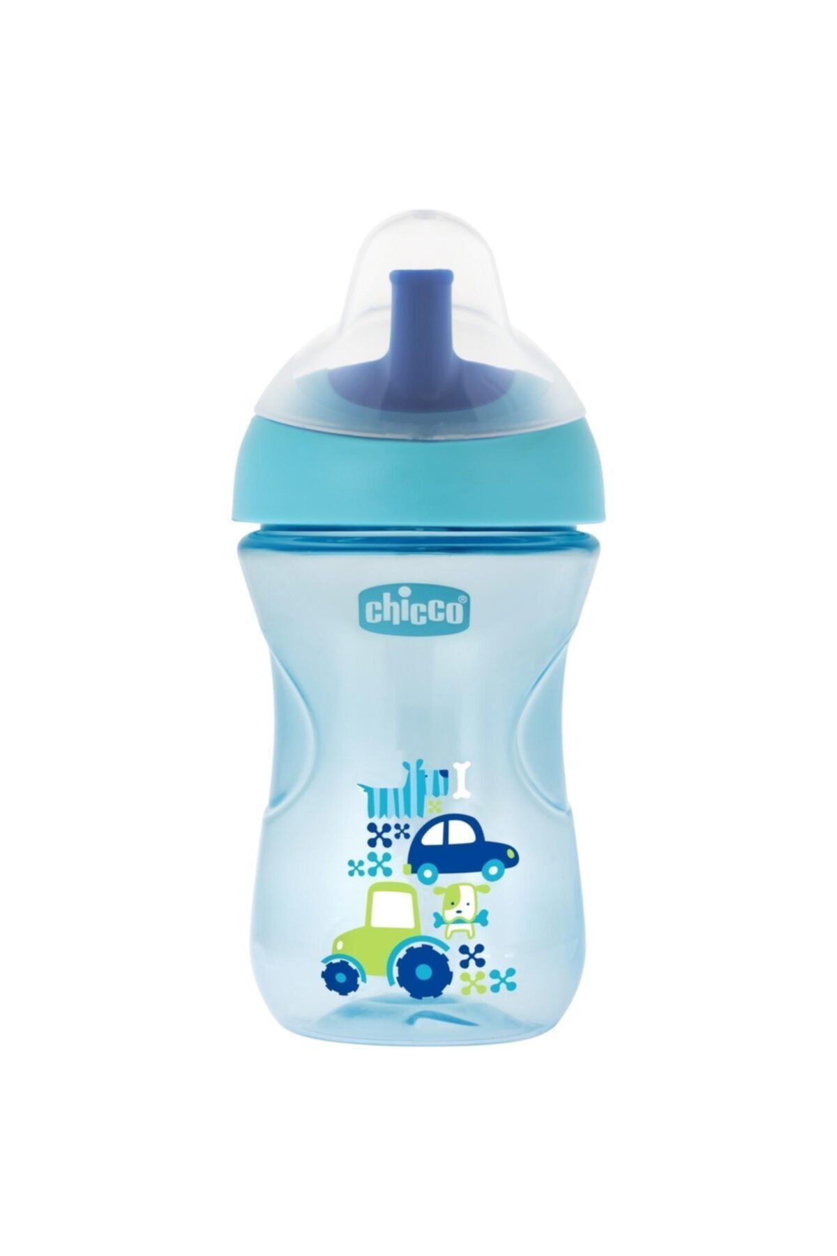 Chicco Pipetli Eğitim Bardağı Erkek 12+ Ay