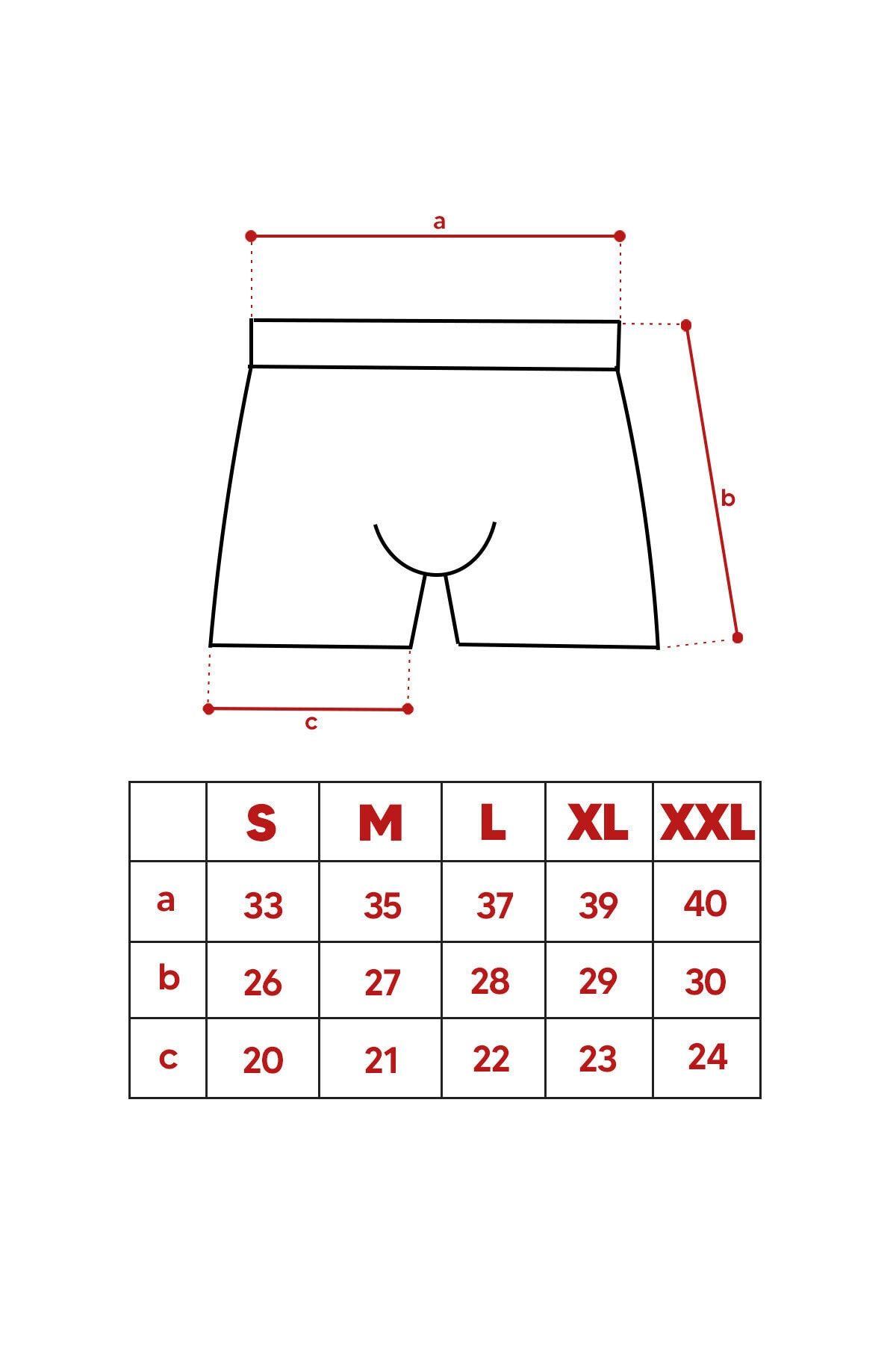 John Frank Erkek Desenli Boxer GU6086