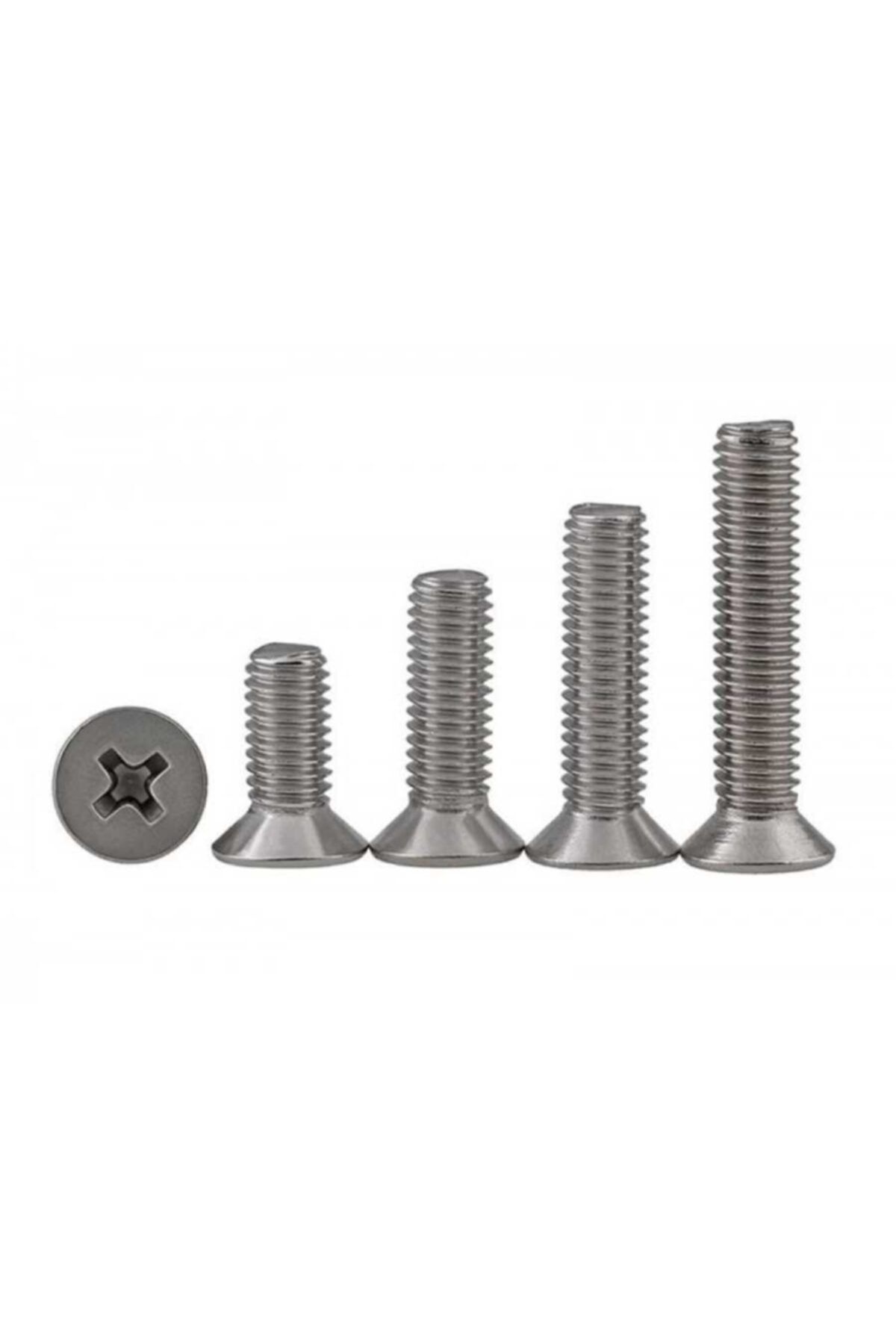 EmAyCenter-M3x15 Din 965 Yhb Screw White 10 Pieces Arduino, Project Screw 1