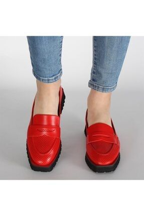 20707 Kadın Günlük Ayakkabı Kırmızı 017 20707-16525