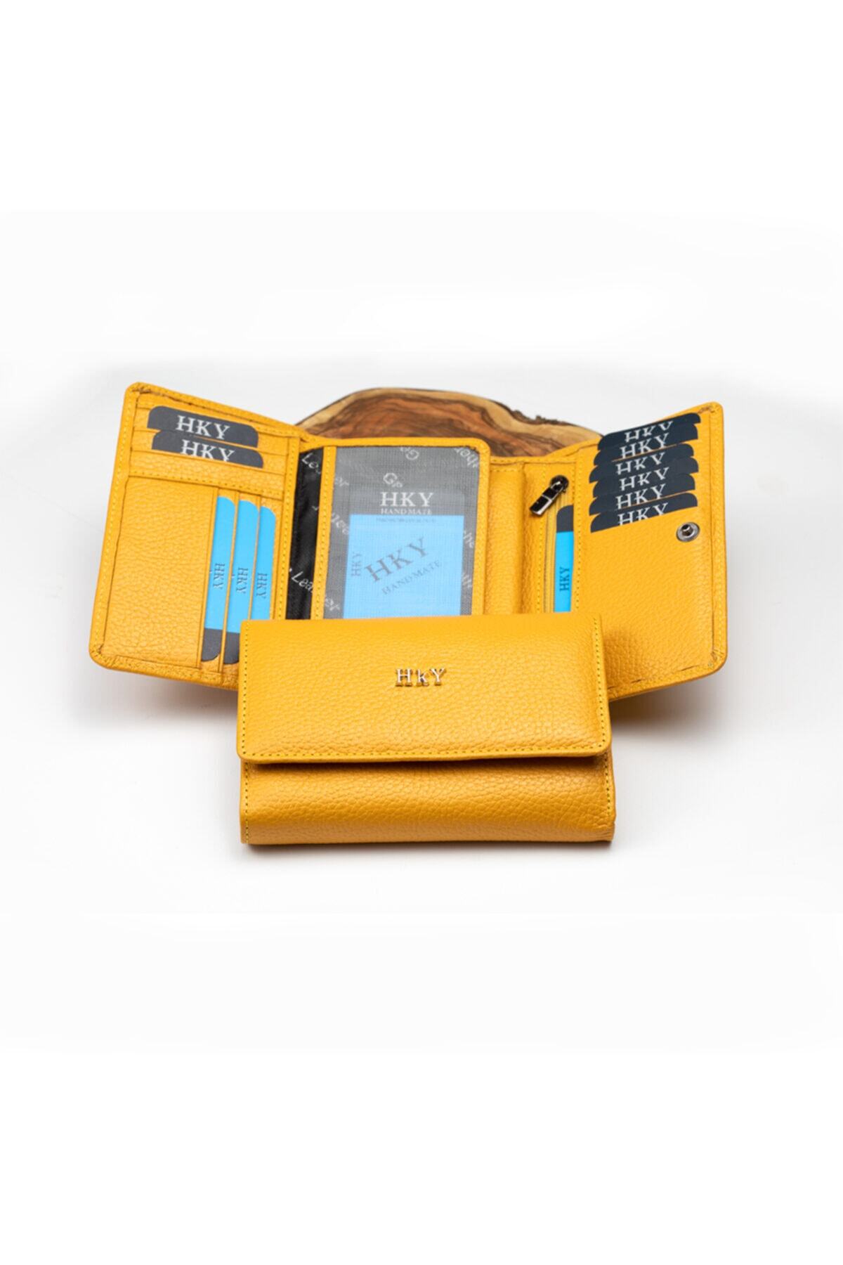 Medium Size Very Useful Genuine Leather Women Wallet