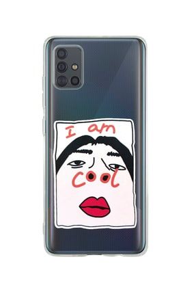 Samsung A71 Cool Şeffaf Telefon Kılıfı MCA71SCL13