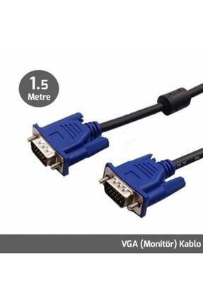 Vga02 1,5 Mt. Çift Taraflı Erkek/erkek Vga Kablo 1,5 Mt. Çift Taraflı Erkek/Erkek VGA