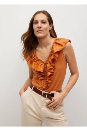 Mango Woman Bebe Yakali Gomlek Fiyati Yorumlari Trendyol