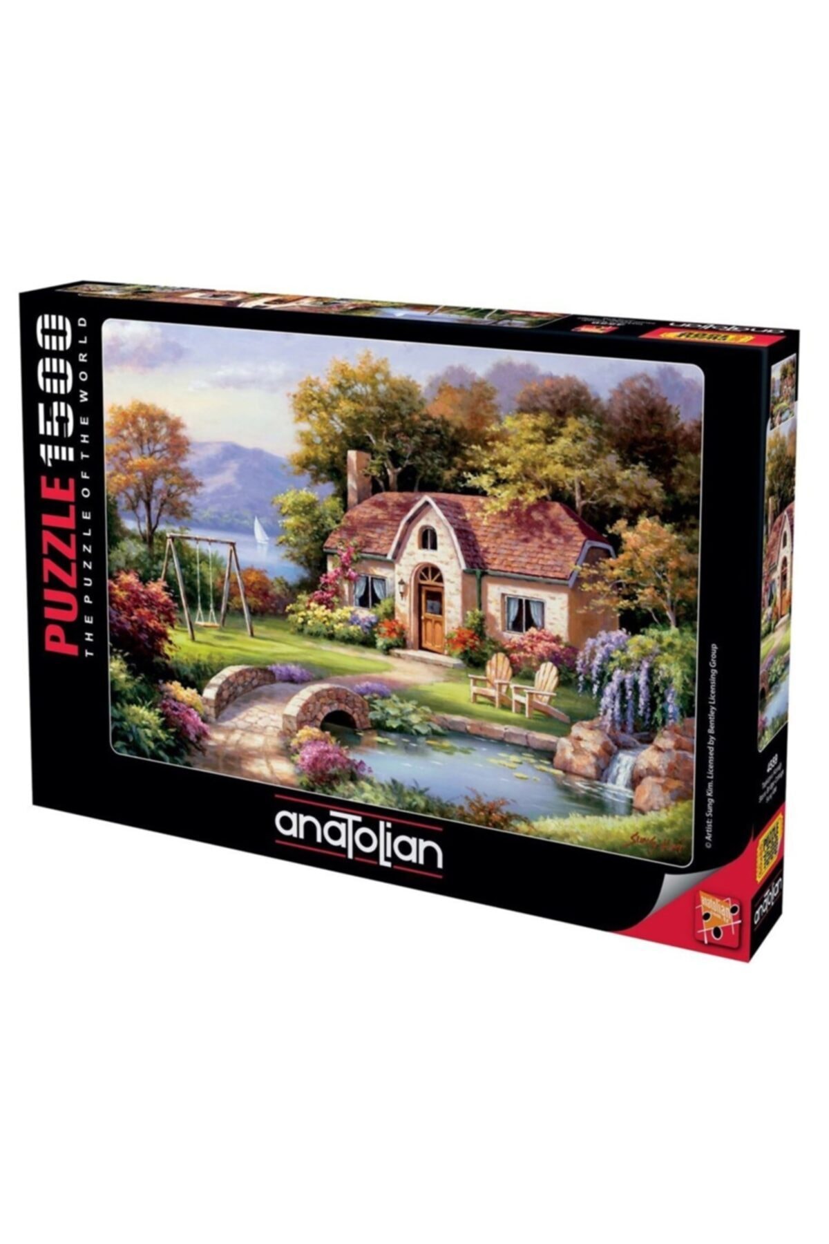 Anatolian Puzzle 1500 Parça Yapboz Puzzle - Taş Köprü Konağı 4559