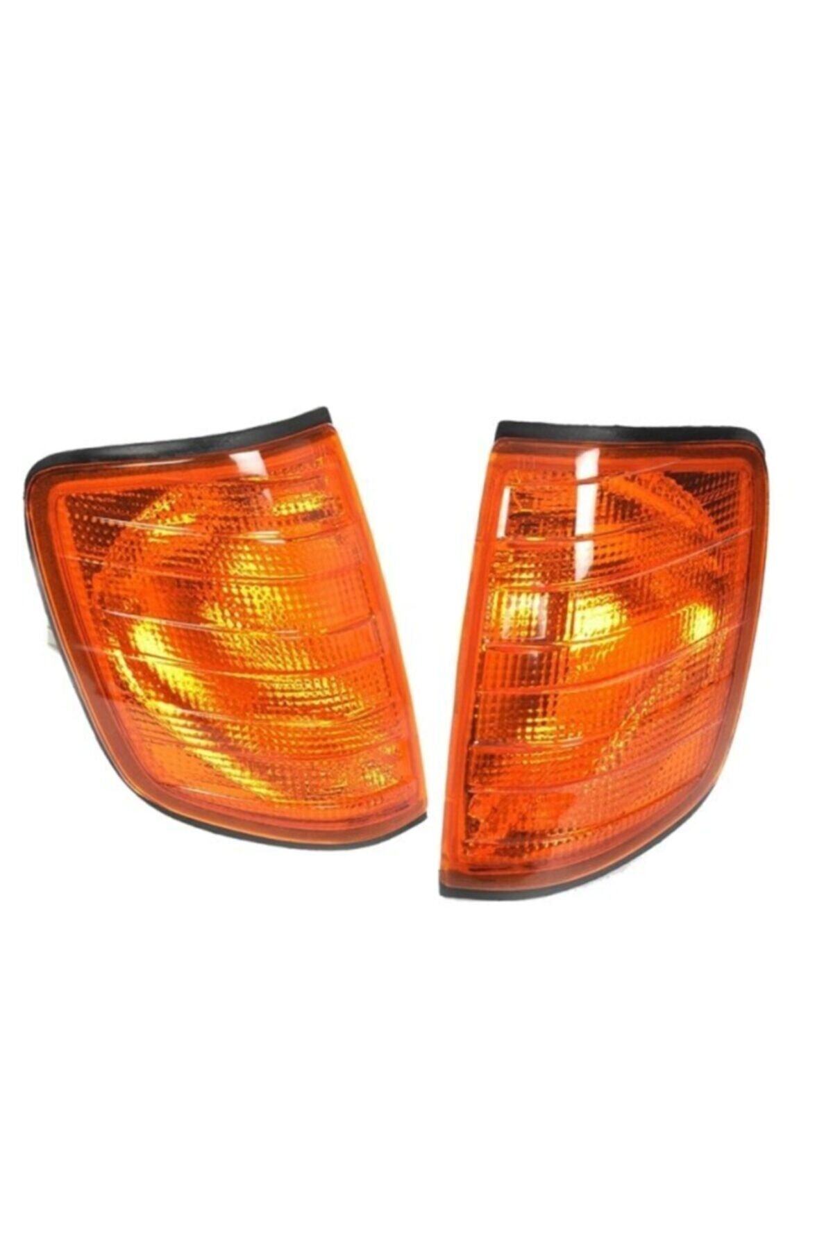 Genel Markalar W124 MERCEDES E200 200E SİNYAL LAMBASI FARI SAĞ SOL TAKIM TURUNCU