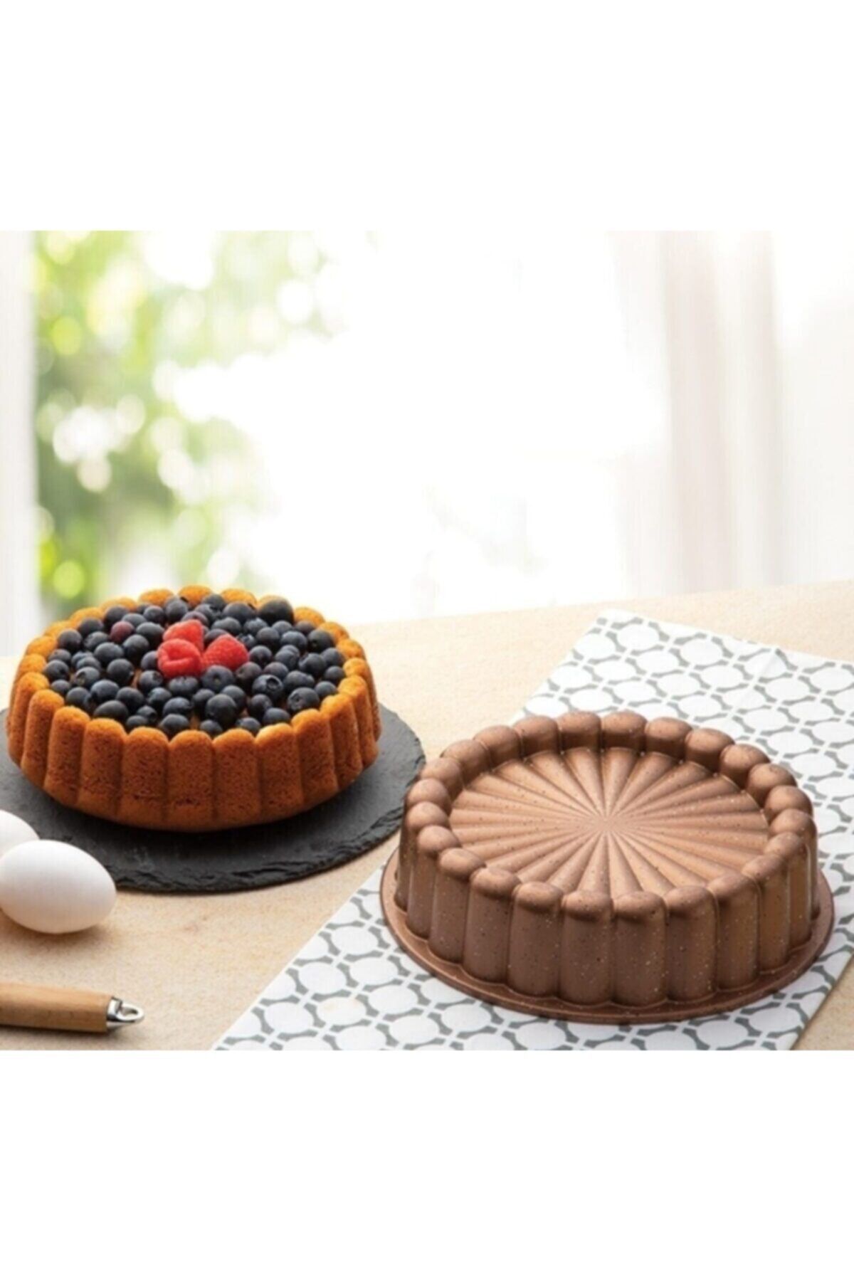 TRENDBULL Nehir Granit Döküm Tart Kalıbı 26 Cm