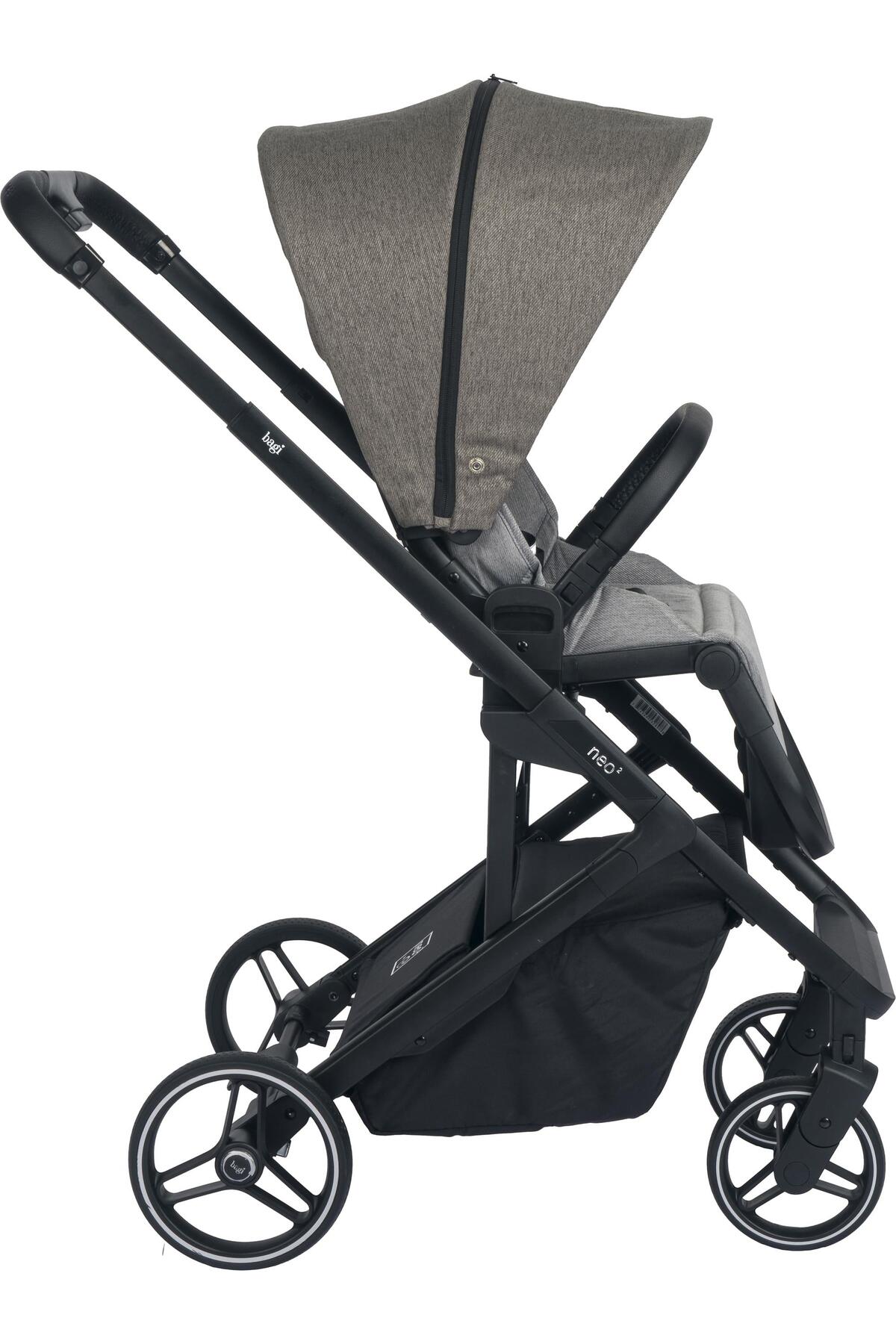 Bagi Neo Bebek Arabası 2023 Light Grey fotoğrafı 4 (önizleme)