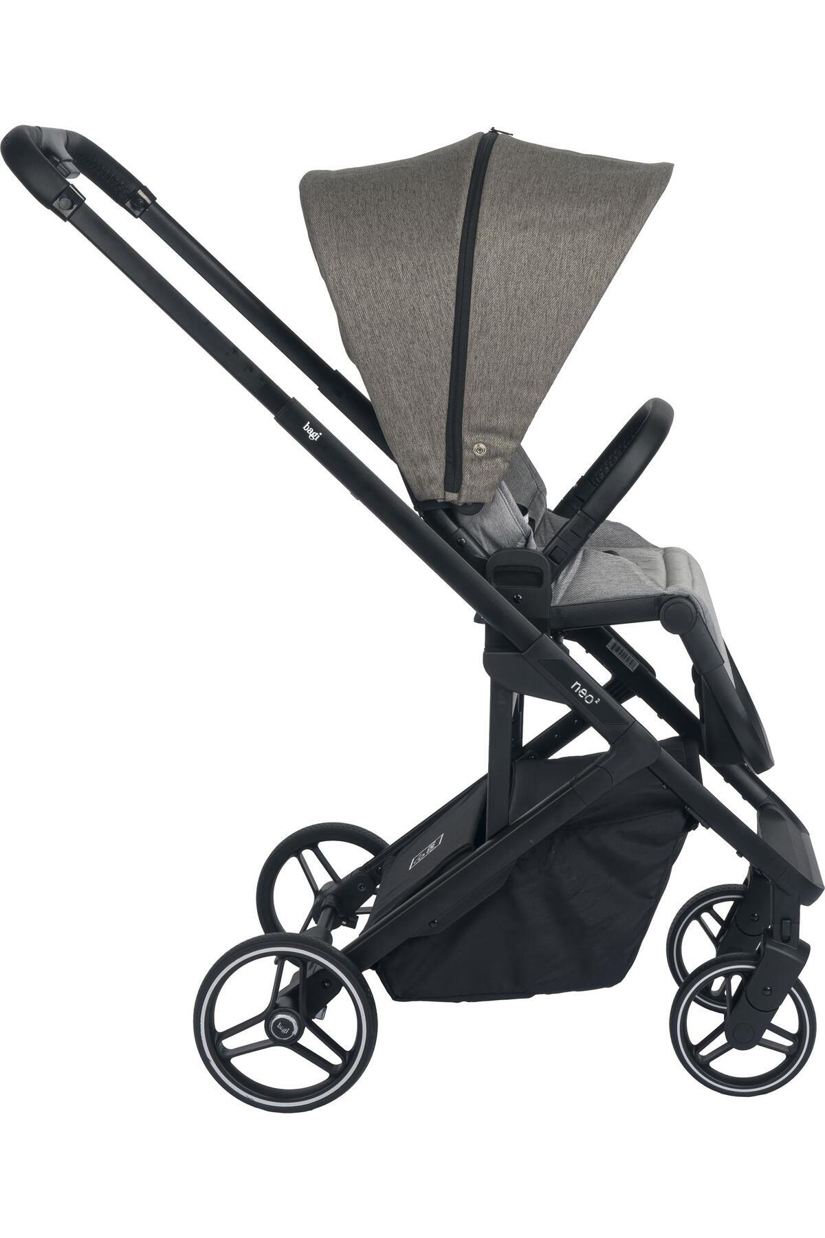 Bagi Neo Bebek Arabası 2023 Light Grey fotoğrafı 6 (önizleme)