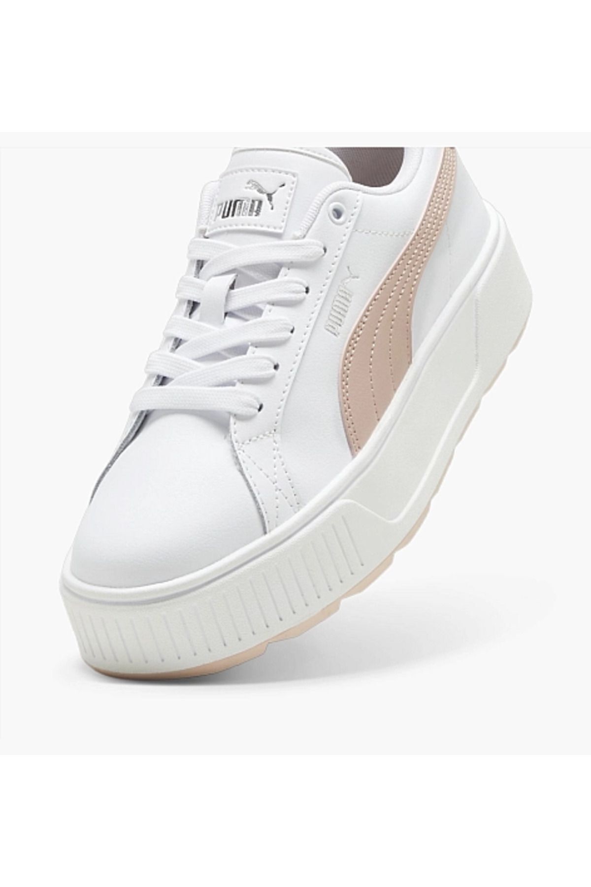Puma Karmen L White Pink Women s Casual Shoes Trendyol