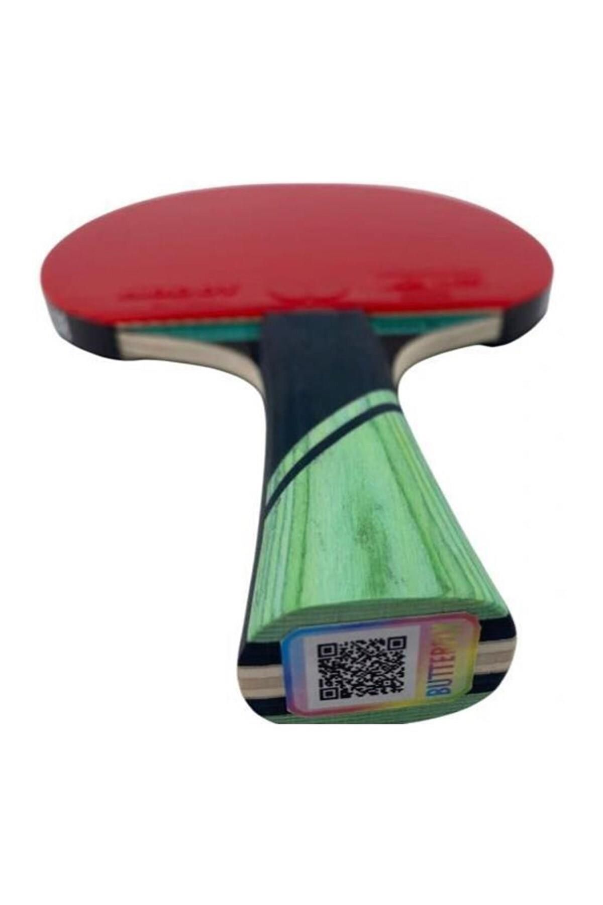 BUTTERFLY-Dimitrij Ovtcharov Gold Table Tns Rkt Colorful Unisex Table Tennis Racket 2