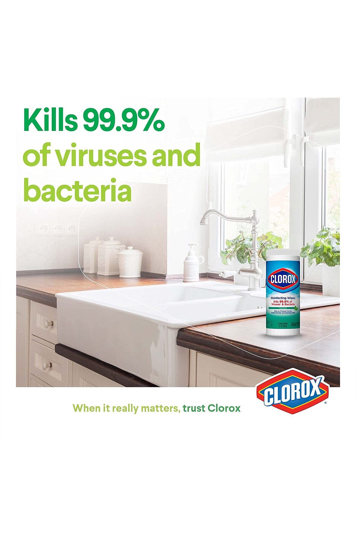 Clorox-Disinfecting Wipes Can- Fresh Scent, 35 count 3