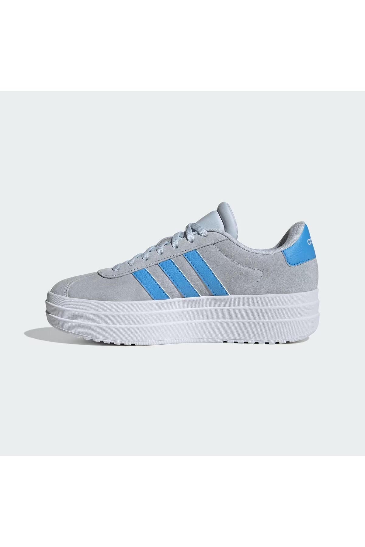 اسنیکر خاکستری مردانه و زنانه کفش ورزشی جسورانه VL Court adidas