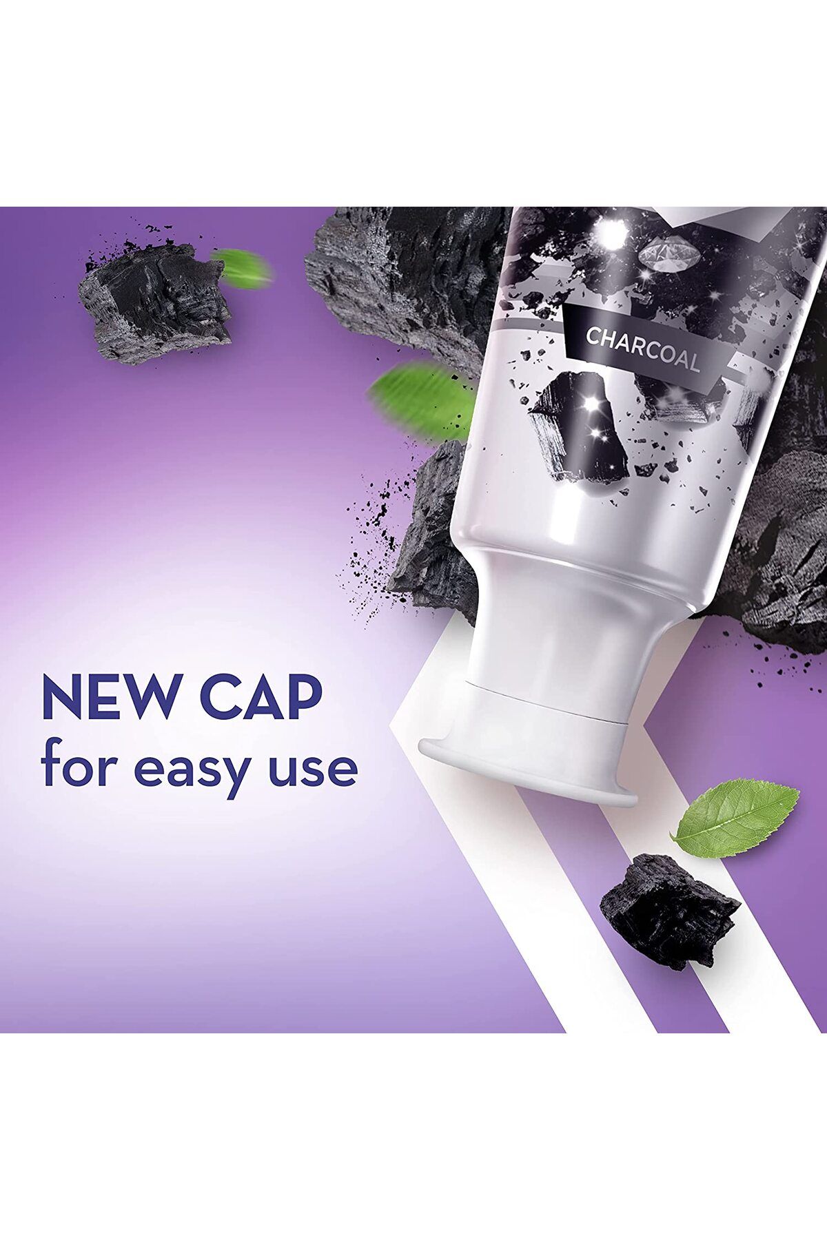 CREST-3D White Whitelock Micropolishers Toothpaste with Charcoal Peppermint Flavor 88ml? DuaLPack 6