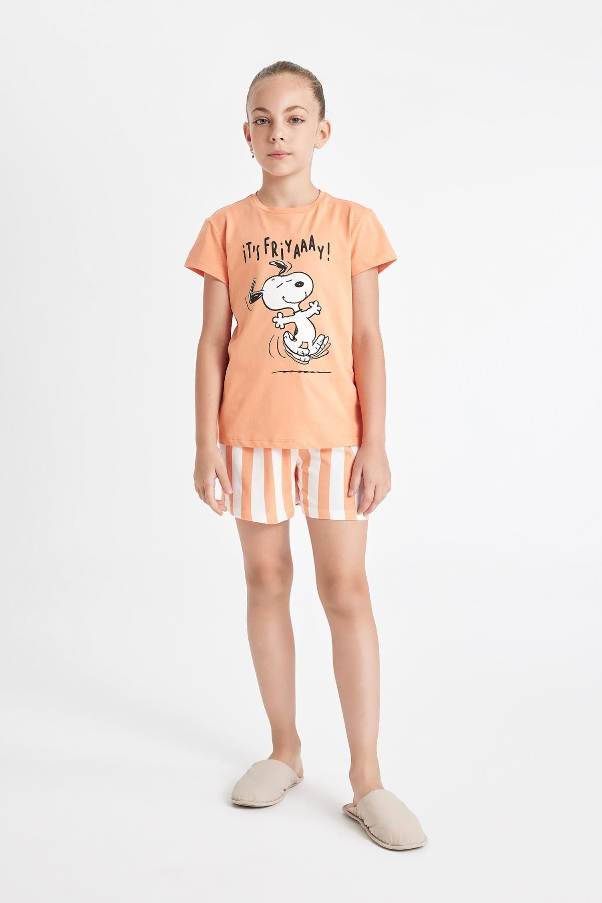 ست پیژامه دخترانه دفاکتو | D1427A824SM Defacto - Image 2