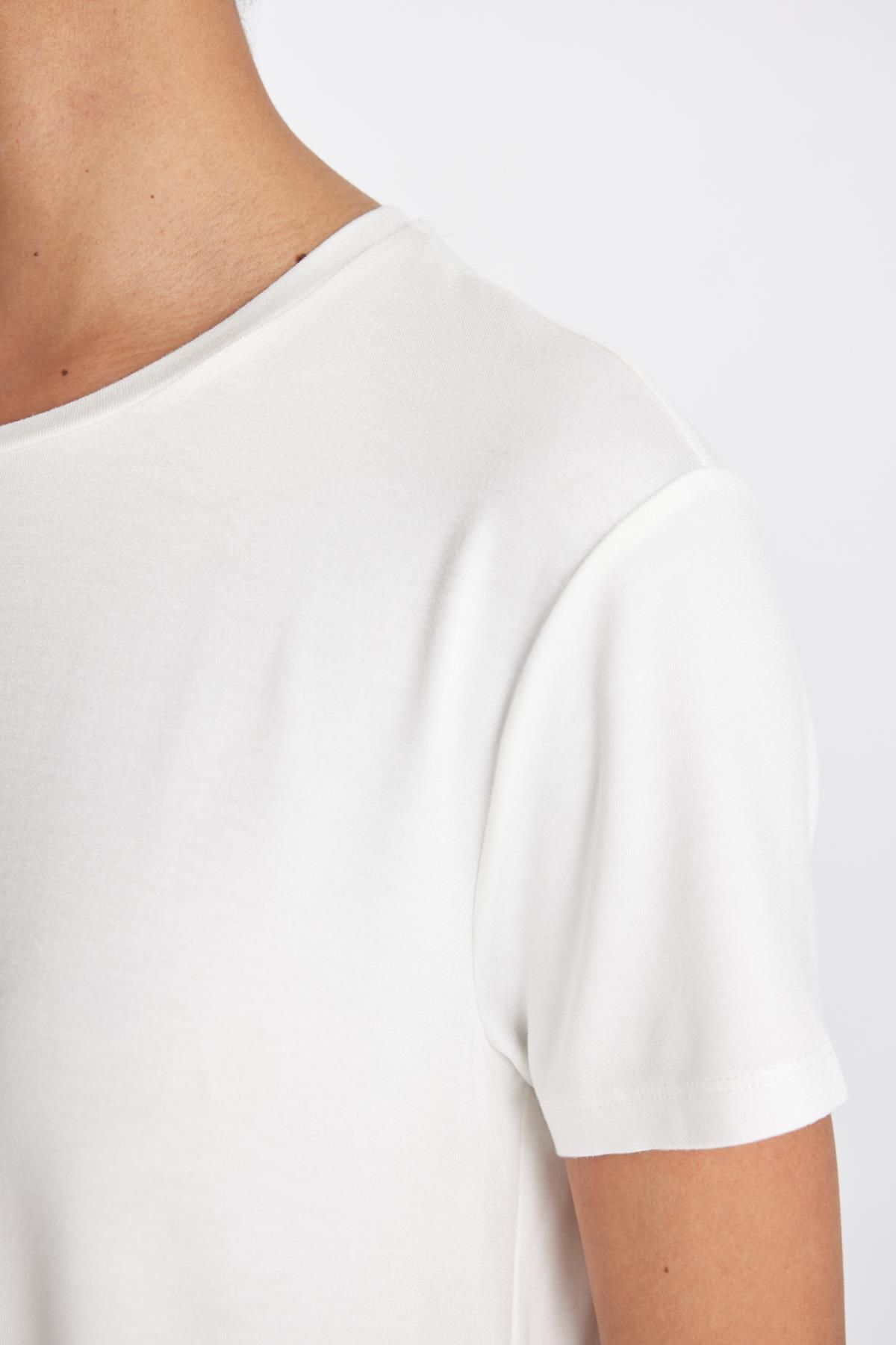 تی شرت ورزشی زنانه دفاکتو | D1904AX24HS Defacto - Image 5