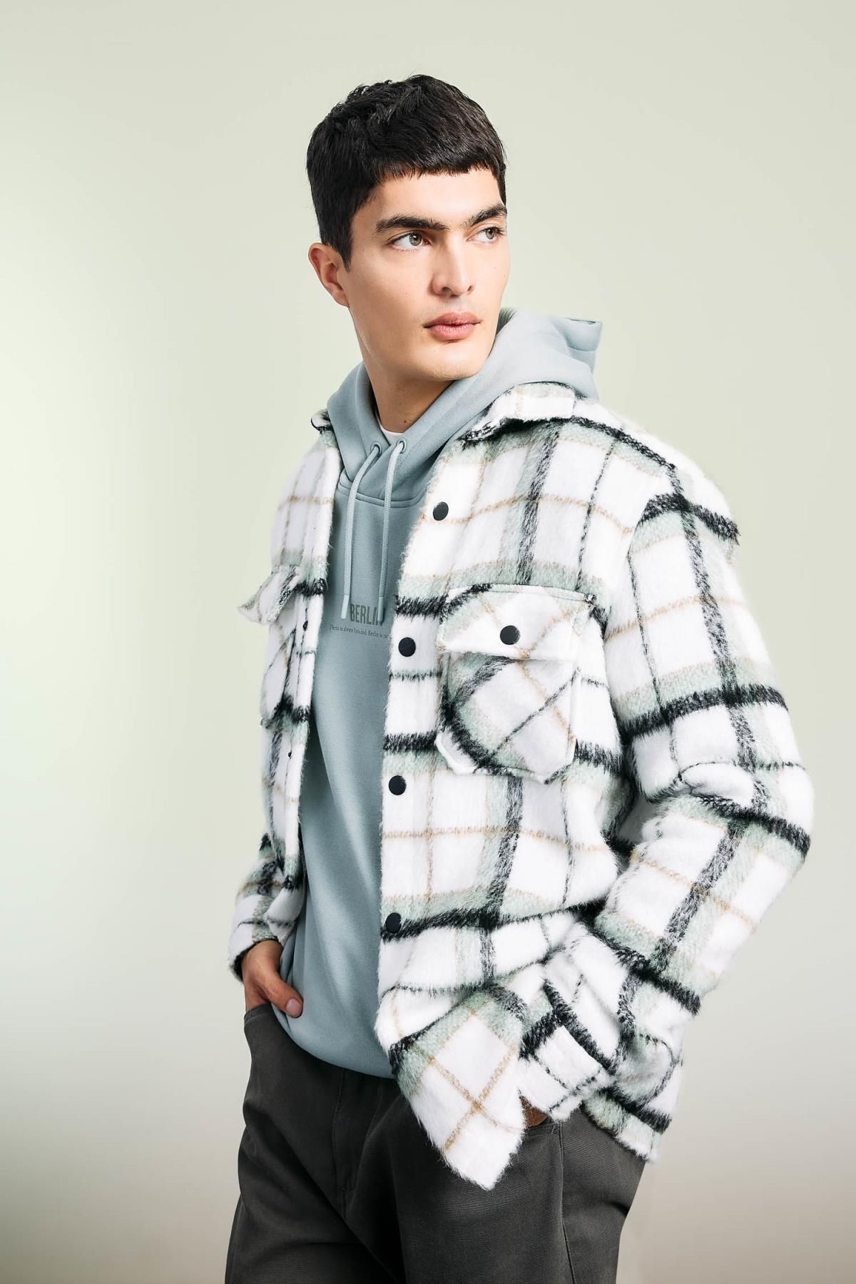 کت مردانه دفاکتو | A7991AX23WN Defacto - Image 3