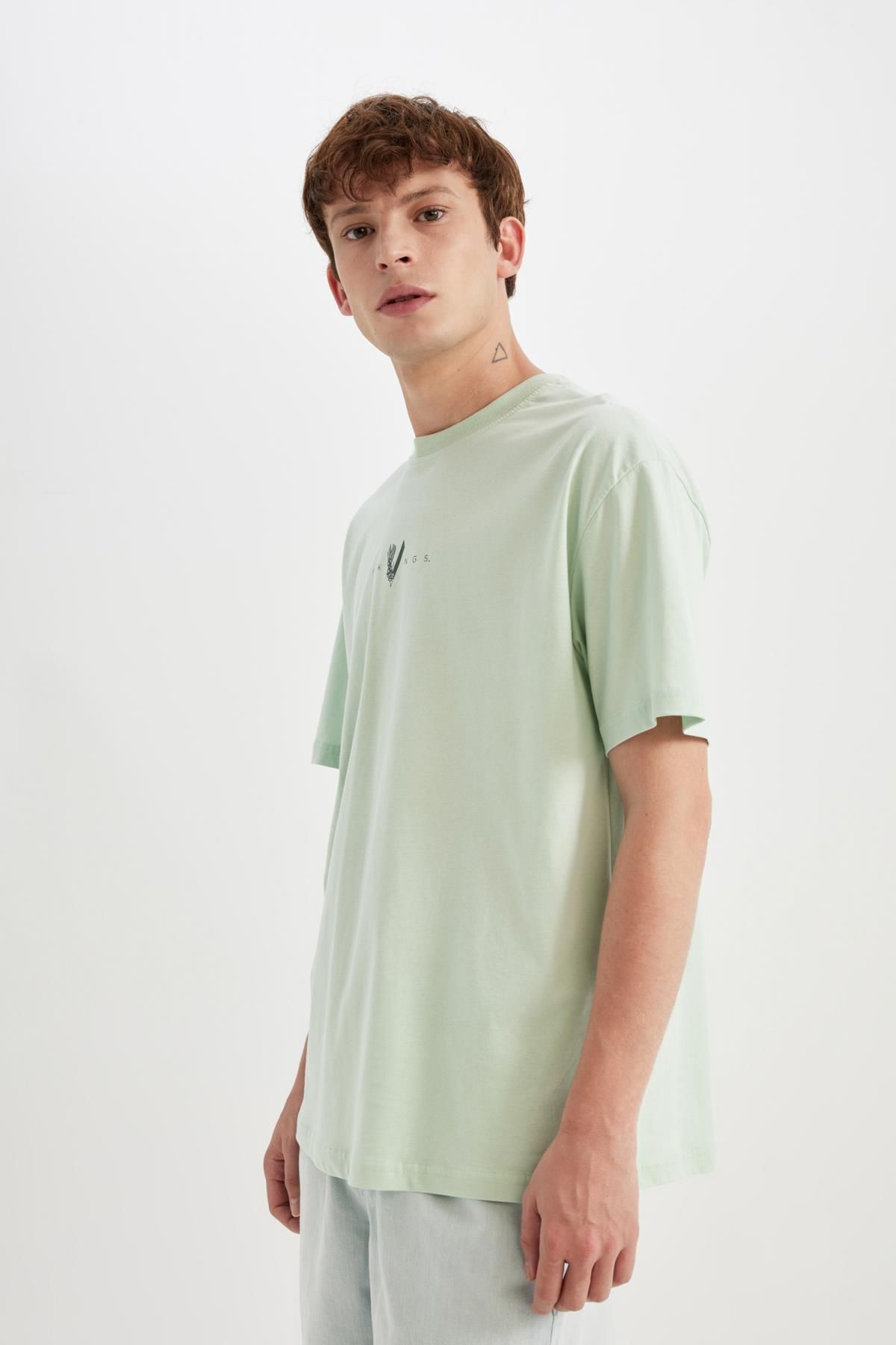 تی شرت مردانه دفاکتو | C5869AX24HS Defacto - Image 4