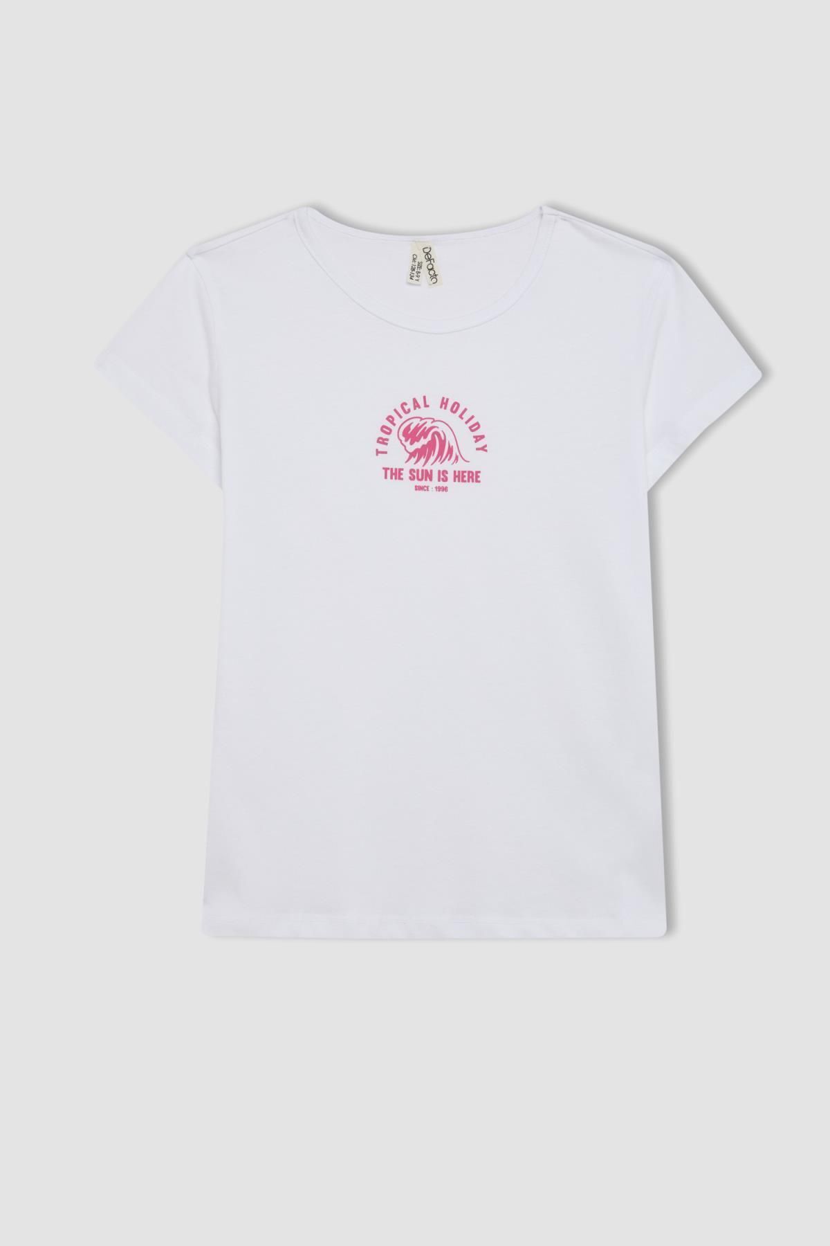 ست پیژامه دخترانه دفاکتو | C8501A824SM Defacto - Image 2