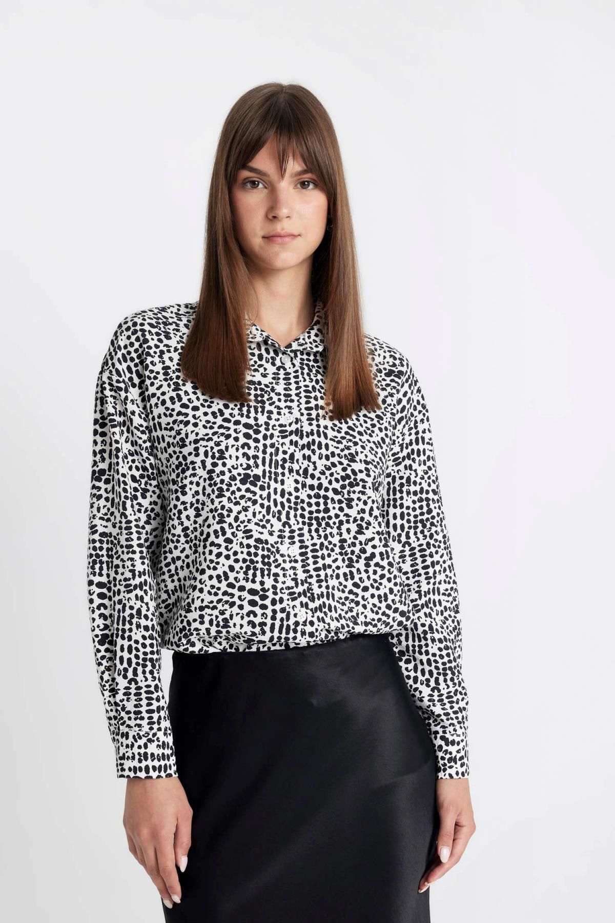 تونیک حجاب زنانه دفاکتو | D1435AX24HS Defacto - Image 3