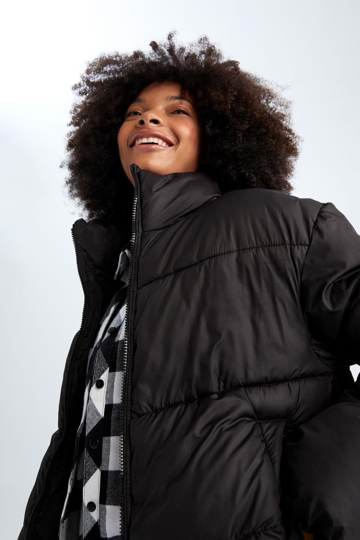 کاپشن زنانه دفاکتو | X5366AZ22WN Defacto - Image 4