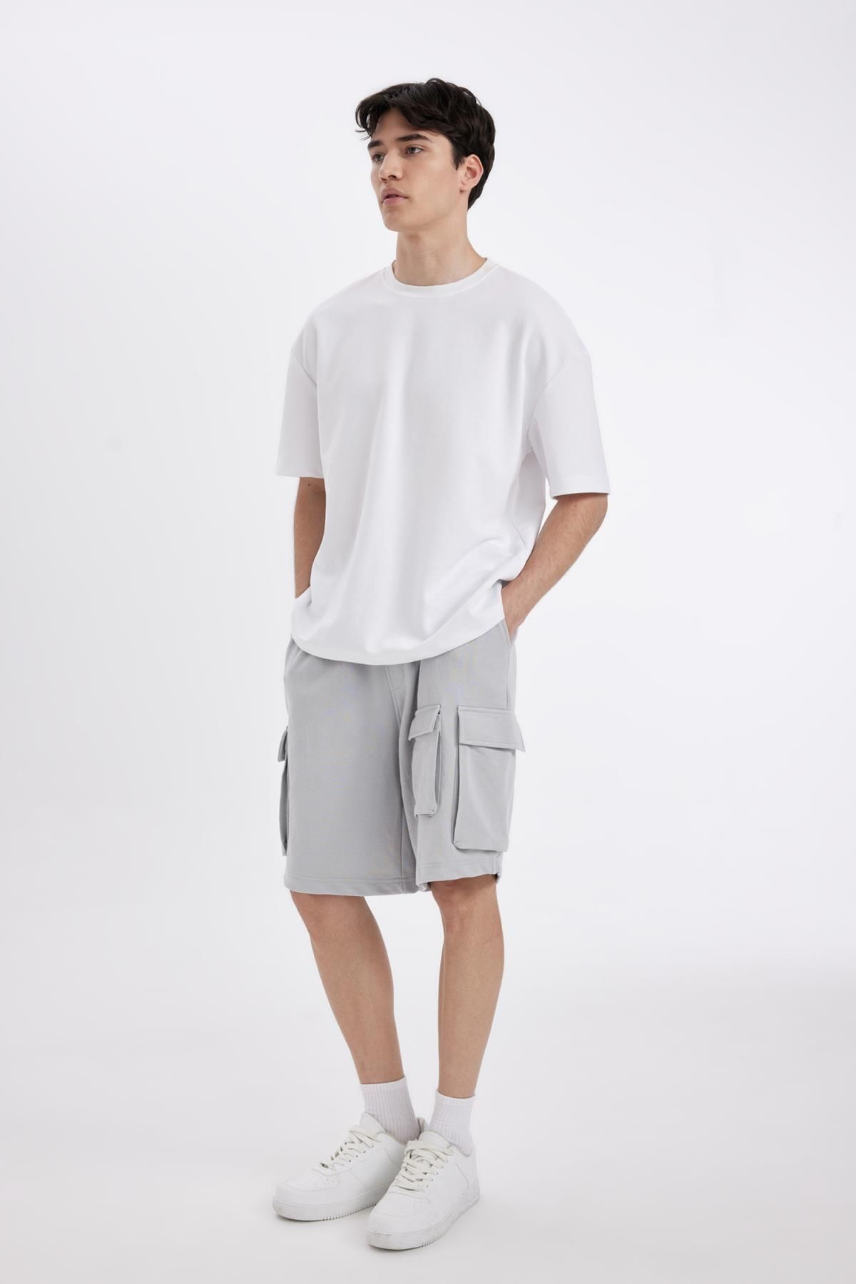 شلوارک مردانه دفاکتو | C5591AX24HS Defacto - Image 2