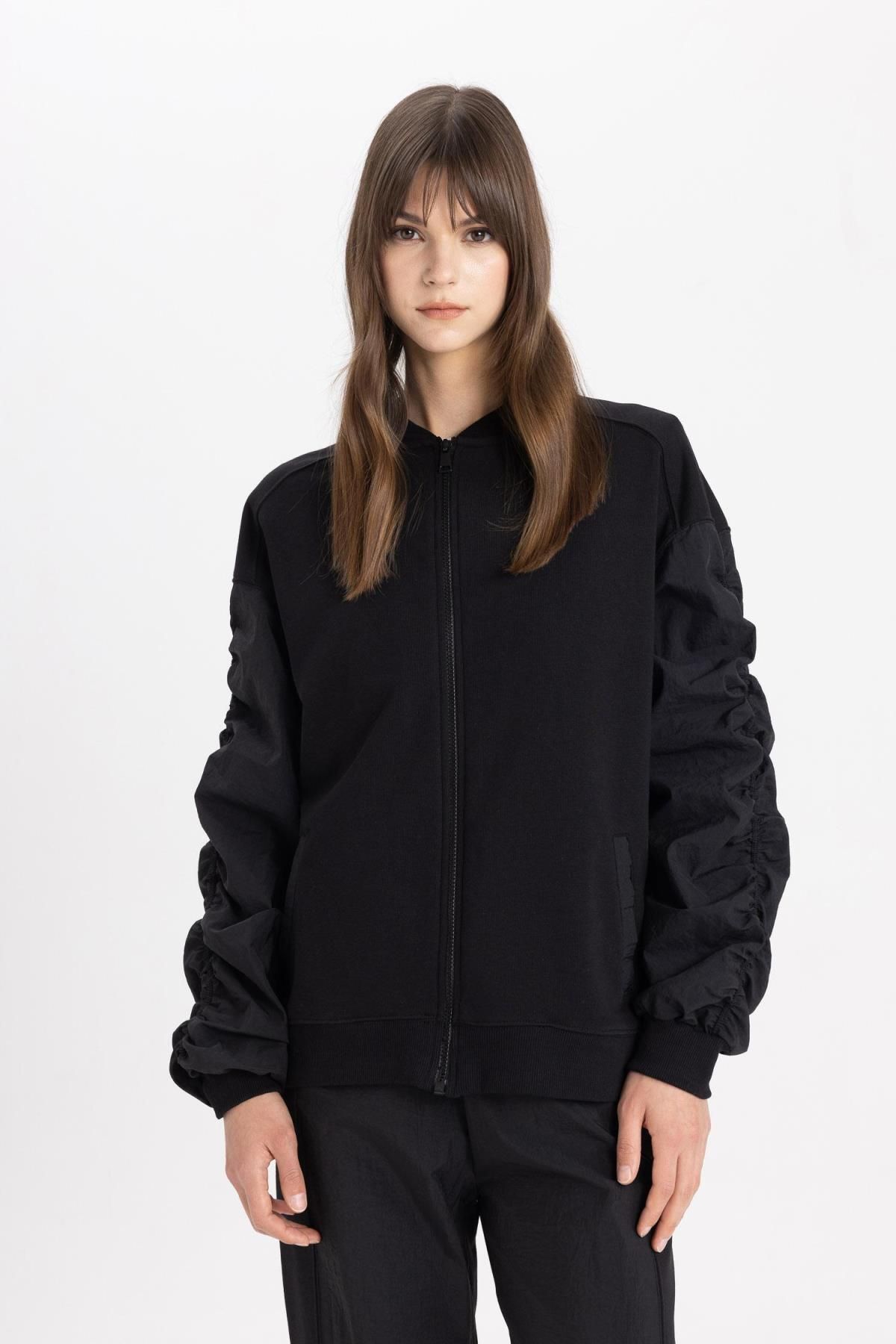 ژاکت زنانه دفاکتو | C1819AX24SP Defacto - Image 5